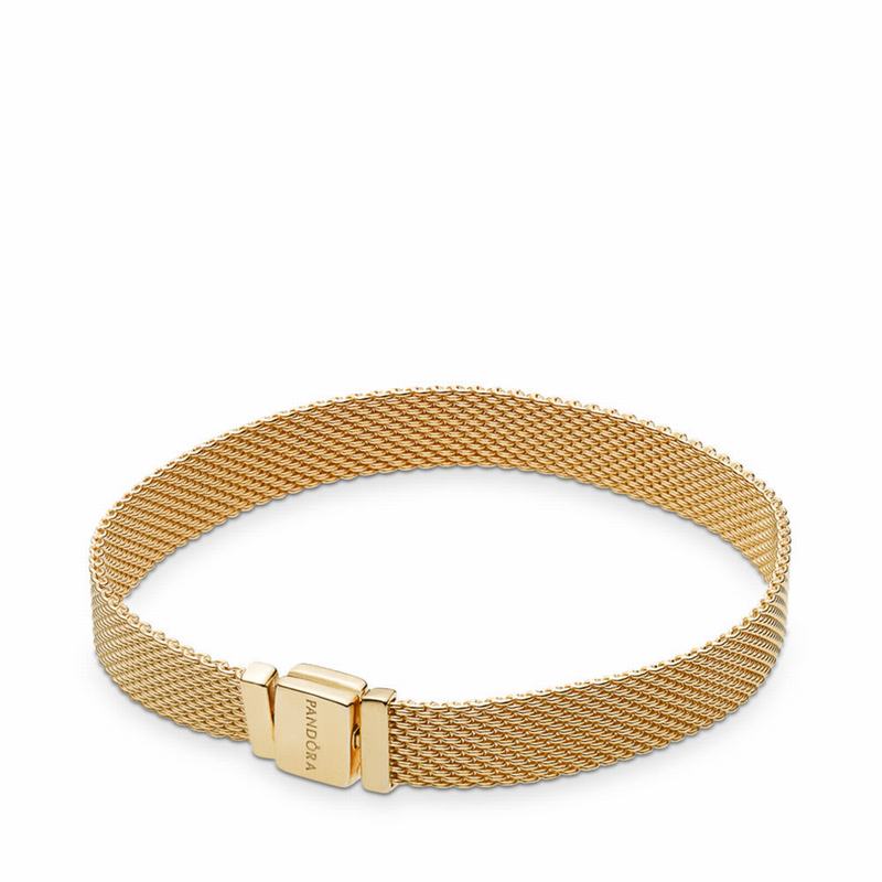 Pandora Australia Reflexions™ Bracelet - 18ct Gold Plated | QDBWZS431